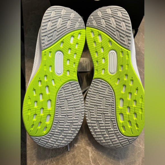 Adidas Ultrarun 5 J 'White Lucid Lemon 5.5 - Picture 8 of 9